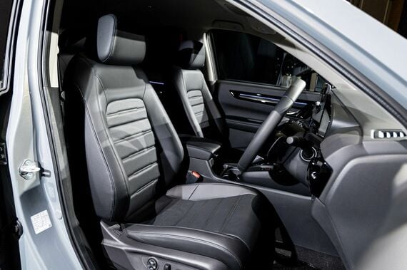 RSグレードのインテリア