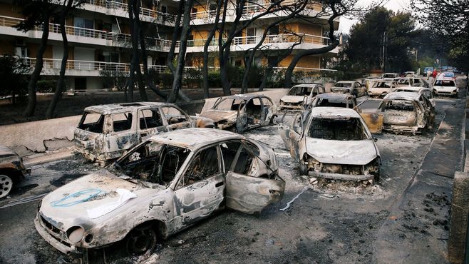 多くの命を奪ったアテネ近郊｢山火事｣の猛威