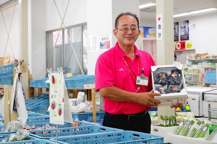 JA晴れの国岡山 高梁グリーンセンター 小見山 悟氏。