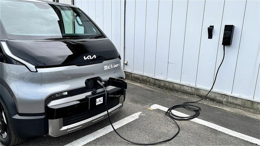 LACホールディングスのBEVキャンピングカー「LAC EVキャンパーP」（写真：LACホールディングス）