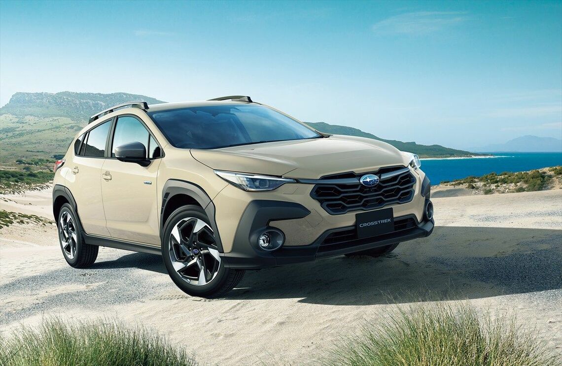 「クロストレック」はそれまでの「XV」からグローバルネームへと変更した2022年に登場（写真：SUBARU）