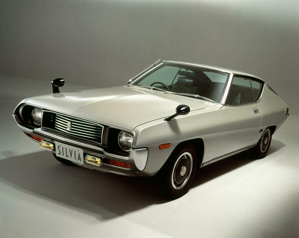1975年発売の2代目シルビア