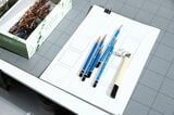 貝淵さんのデザイン用具