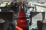 2階建てTGVの2階席（写真：TGV Lyria）