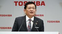 東芝､｢薄氷の選任｣車谷社長に待つ次の難題 株主総会での賛成比率は6割弱､広がる楽観論
