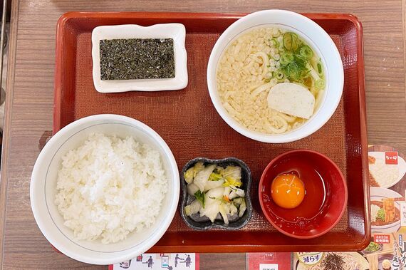 なか卯のモーニング