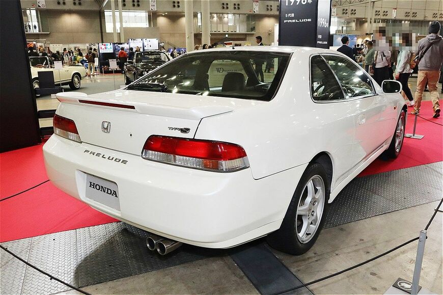 ホンダの5代目「プレリュード」（筆者撮影）