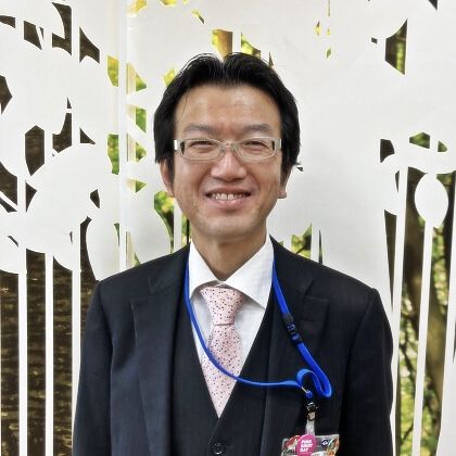 長島校長（筆者撮影）