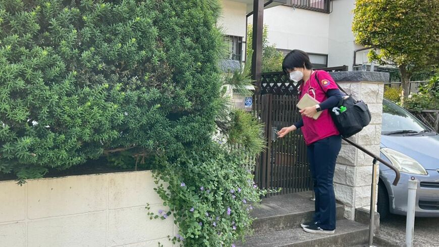 訪問診療の様子（写真：筆者撮影）