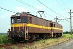 三岐鉄道ED45形の重連