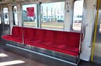 シートは1人分ずつ区分されたバケットシート