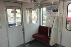乗務員室後方の2人掛け座席