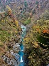 黒部川の峡谷