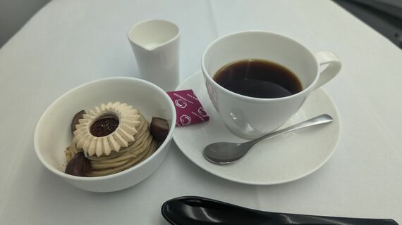 機内食のデザート