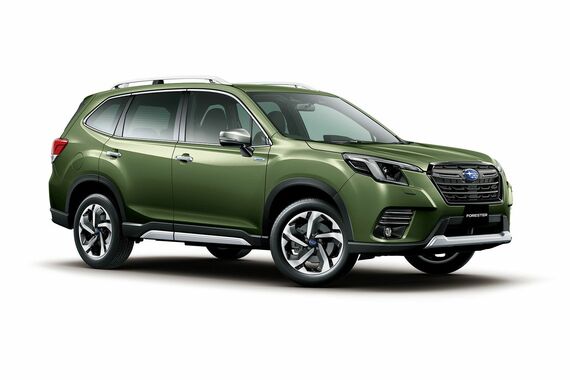 先代となる5代目「フォレスター」の後期型モデル（写真：SUBARU）
