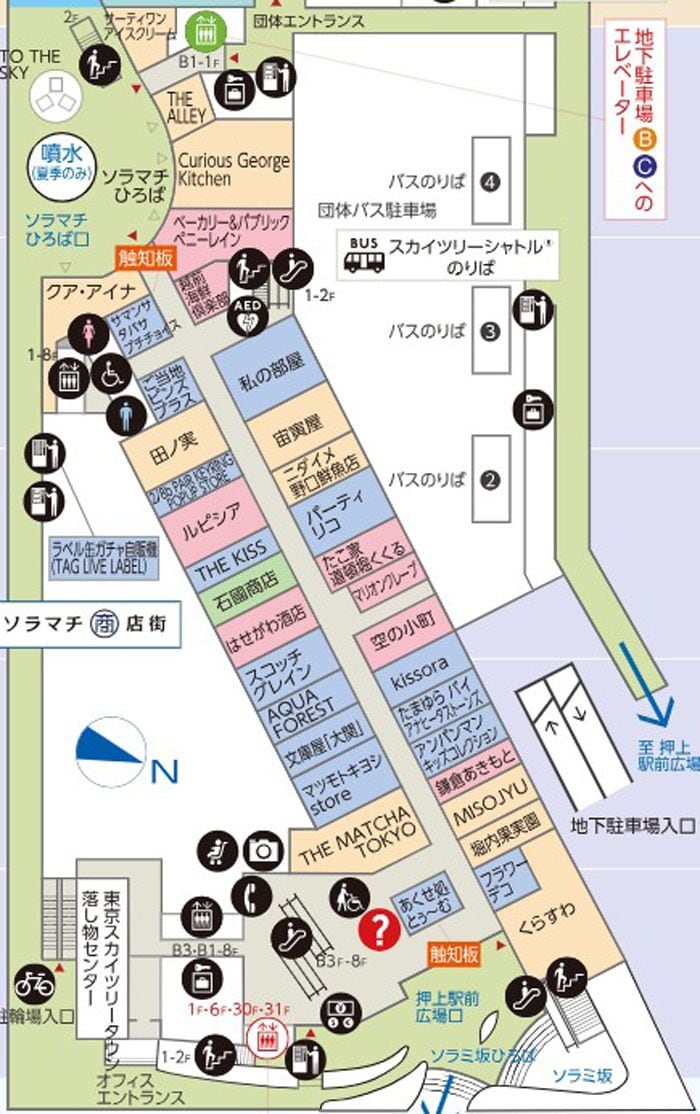 ソラマチ商店街