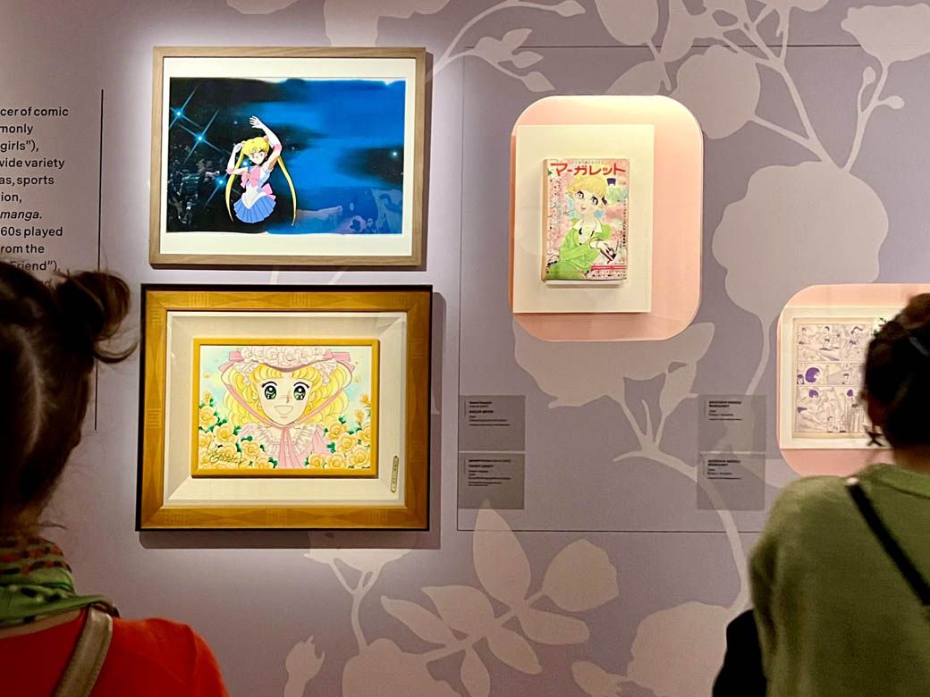 パリのフランス国立ギメ東洋美術館で3月9日に閉幕した展覧会「MANGA まさに芸術！」の様子