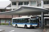 日之影町営病院前の延岡駅行きバス
