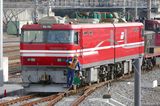 「EH800」は北海道新幹線開業に伴い導入された（記者撮影）