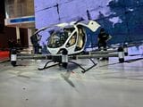 チャンガンとイーハンの共同開発eVTOL（写真：小川フミオ）
