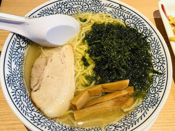 磯海苔塩ラーメン