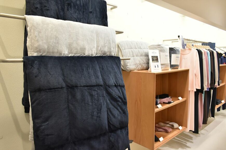 さらなる飛躍のために最も注力している布団（筆者撮影）