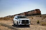 インフィニティのフラッグシップSUV「QX80」（写真：平野 陽）