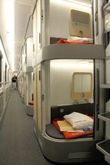 夜行列車の常識を変えた「ナイトジェット」のミニキャビン（撮影：橋爪智之）