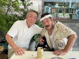 世話人の千葉修二さん（左）と田中修さん（筆者撮影）