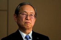 東芝社長｢延長しても適正意見のメド立たず｣ 結論不表明のまま決算発表