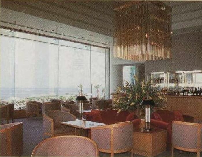 ティー＆カクテルラウンジ（開業当時）