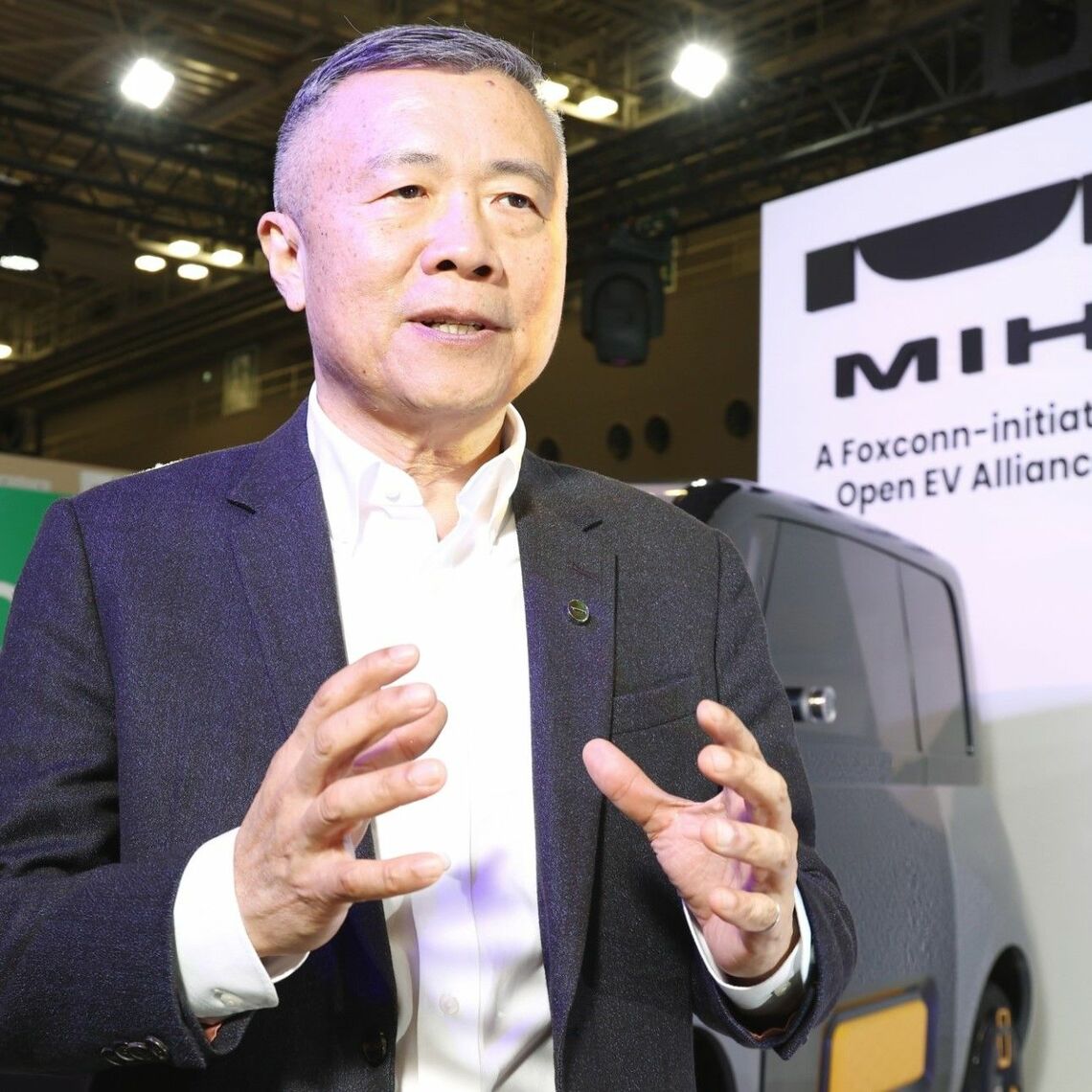 ジャック・チェン／MIHコンソーシアムCEO。台湾の国立成功大学機械工学科卒業。マニエッティ・マレリ中国の会長兼CEOやフィアット中国の会長を歴任。上海蔚来汽車（NIO）の共同設立者を経て2021年から現職（撮影：尾形文繁）