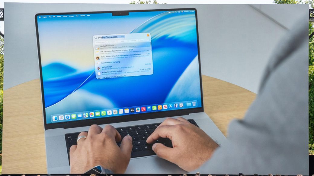 Macはよりキーボードでサクサク作業を進められるよう機能改善（筆者撮影）
