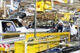エクスフォースHEVなどの生産を行う、三菱のレムチャバン工場（筆者撮影）