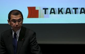Takata boss says he'll step down once 'new regime' is in place