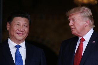 Trump says progress made in U.S.-China relations