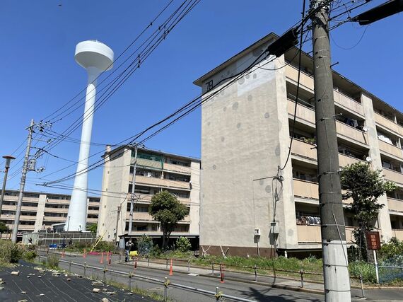都営辰巳一丁目アパートの一部