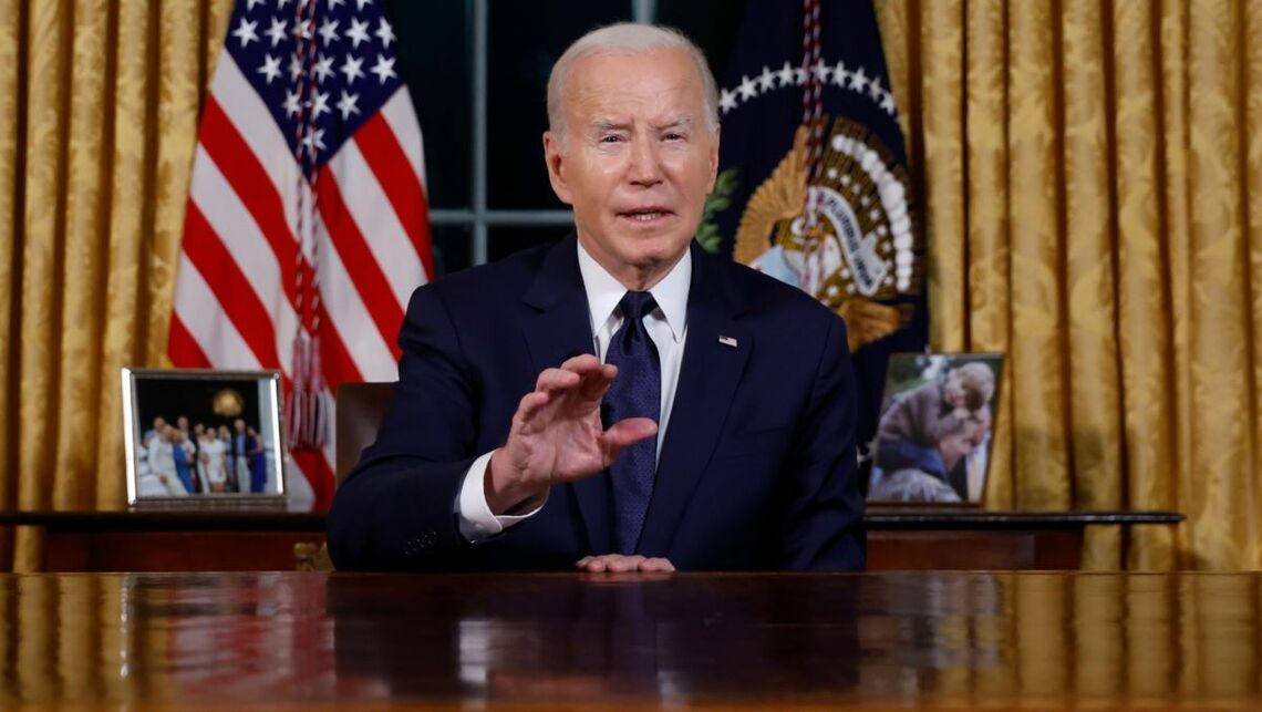 演説で「歴史の転換点」を強調したアメリカのバイデン大統領。11月のAPEC首脳会議での米中首脳会談開催はあるのか(写真:ブルームバーグ)