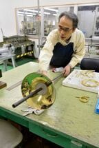 管がまっすぐな状態