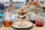 ティファニーの朝食メニュー、ホームメイドグラノーラとバニラヨーグルト（筆者撮影）