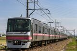 小牧線は名古屋市営地下鉄上飯田線に直通する。そのため、車両も独自仕様だ（筆者撮影）