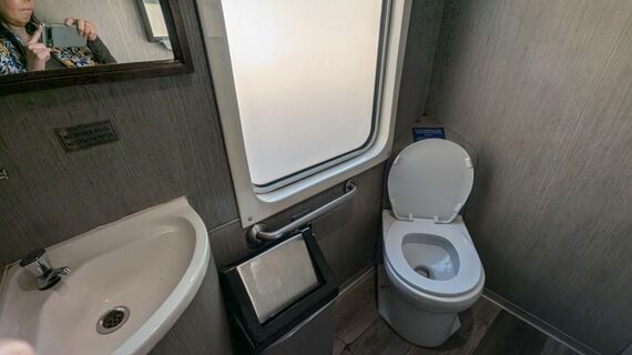 ビスタドームのお手洗い