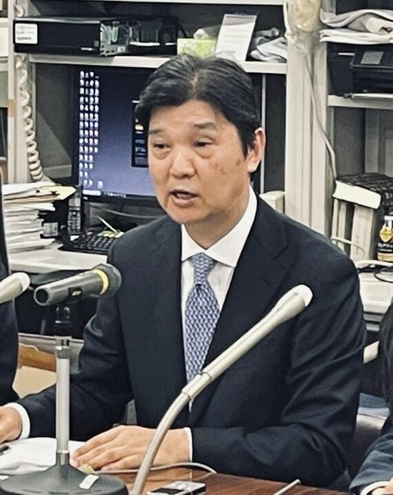 あおぞら銀行の大見秀人社長