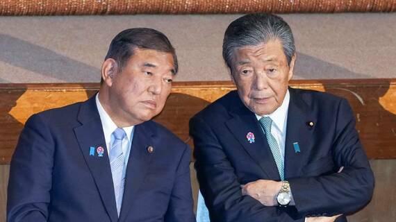 石破首相と森山幹事長