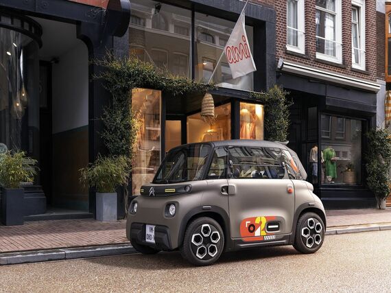 シトロエン「アミ」が2人乗りの超小型BEV(写真:CITROEN)