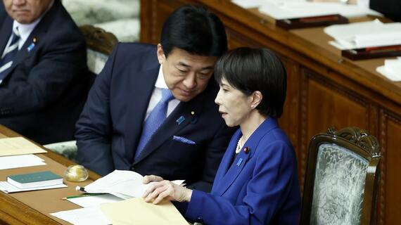 高市首相と木原官房長官