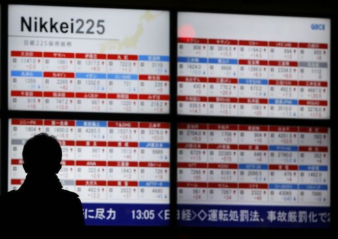 日経平均続伸､終値で1万9500円回復　