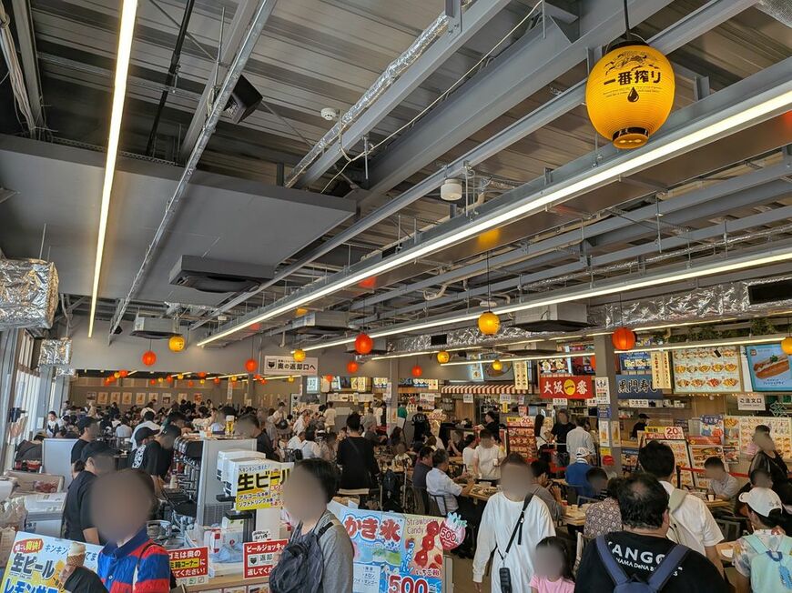 基本的にはEAST SIDEのほうと同じラインナップである（筆者撮影）