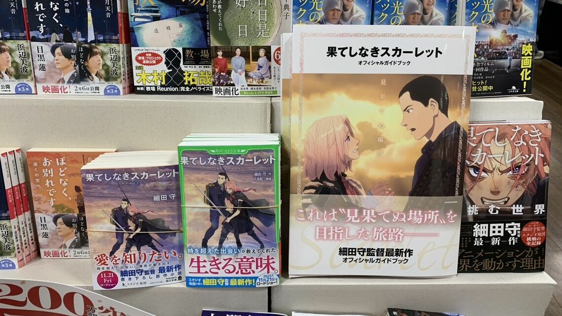 脚本家の間で、「脚本づくりの反面教師」になりつつあるという『果てしなきスカーレット』。どこがどうマズかったのだろうか（筆者撮影）