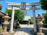 地元の氏神である住吉神社（筆者撮影）